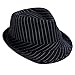 Men's Fedora Hat Wide Brim Classical Thick for Autumn Cap