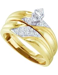 0.29CT DIAMOND TRIO SET