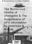 The Mysterious Deaths of Ufologists & The Suppression of UFO Information by American & British Governments