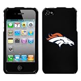 iPhone 4 Denver Broncos Black Snap on Superior Hard Cover