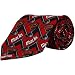 Arizona Diamondbacks Sedona Red-Black Block Pattern Tie