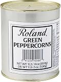 Roland Green Peppercorns In Brine, 30-Ounce Can (Pack of 2)