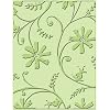 Cuttlebug A2 Embossing Folder, Stylized Flowers Flowers