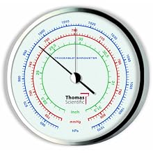 Thomas Traceable Precision Dial Barometer, 1-4hrs Response Time, 954 - 1073 mbar Pressure, 0.5 mbar Resolution
