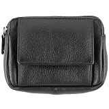 Produkt-Bild: Sattler + Co. Schl&uuml;sseletui, 105910 002, Damen und Herren Schl&uuml;sseltui, Leder, schwarz