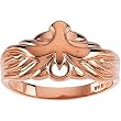 14K Rose Gold Holy Spirit Dove Man's Ring