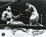 Joe Frazier - vs Ali - Autographed 8x10 Photograph with Smokin Inscription