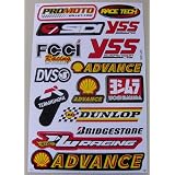 DUNLOP DVS ヨシムラ YSS ブリジストン 他 ステッカー シート 054