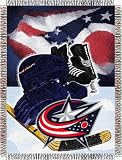 NHL Columbus Blue Jackets 48-Inch-by-60-Inch Acrylic Tapestry Throw