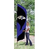 Party Animal Baltimore Ravens Tall Team Flag