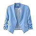 Voinnia® Women's Folding Sleeve Office Blazer