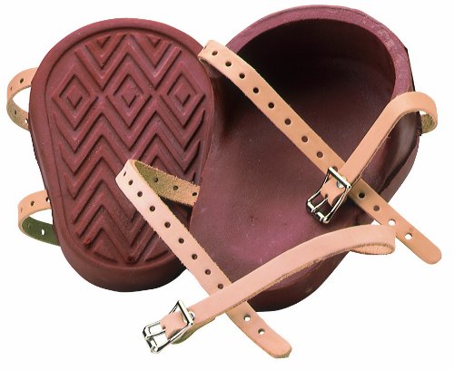 Custom Leathercraft 318 Professional Heavy-Duty Molded Rubber Kneepads On Sale