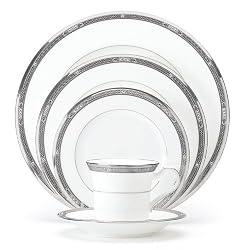 Noritake Chatelaine Platinum 5-Piece Place Setting