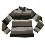 Jean Bourget Big Girls - Silver/black/plum turtleneck
