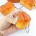 Smilucky 1 Piece Yummy Kawaii Squishy Loaf Cell Phone Charm Soft Scrent Bread Strap