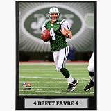 Brett Favre New York Jets Photograph Nested on a 9" x 12" Plaque