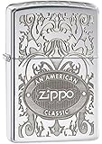 Zippo Crown Stamp with American Classic Lighter
