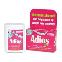 Adios Max - Can Aid Weight Loss Maximum Strength Tablets - 100 Tablets