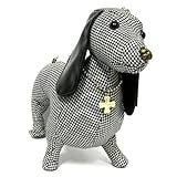 Fuzzy Nation Houndstooth Dachshund Dog Handbag Special Limited Edition