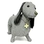 Fuzzy Nation Houndstooth Dachshund Dog Handbag Special Limited Edition