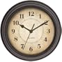 ACU-RITE 46037 8 inch Plastic Wall Clock