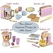 Kitchen Pastel Wooden Play Food Set