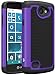 LG Lancet Case, LK LG Lancet Case [Drop Protection] [Shock-Absorption] Hybrid Dual Layer Armor Defender Protective Case Cover for LG Lancet (Purple)