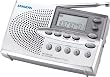 Sangean DT-220A AM/FM Stereo Pocket Size Radio with Self-Storage Headphones