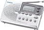 Sangean DT-220A AM/FM Stereo Pocket Size Radio with Self-Storage Headphones