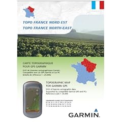 Garmin Topo Frankreich Nord-Ost - Freizeit- und Wanderkarte f�r GPS Ger�te auf DVD und microSD