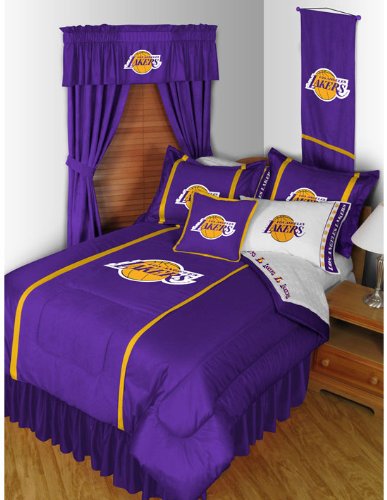 Hot Hot Hot Sale Nba Los Angeles Lakers Queen Sidelines Comforter