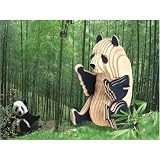 Panda 3D Woodcraft Construction Kit