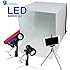 LimoStudio 16" x 16" Table Top Photo Photography Studio Lighting Light Tent Kit in a Box, AGG349