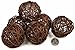 2 Packages of 6-Brown Twig Grapevine Balls-12 Total Balls