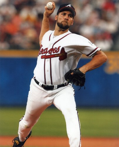 JOHN SMOLTZ ATLANTA BRAVES 8X10 SPORTS ACTION PHOTO (H)