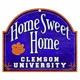 NCAA Clemson Tigers 10-By-11 Arch Wood Sign