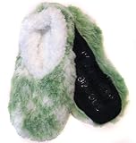 Snoozies Velvety Plush Fur Fleece Lined Kids Footies