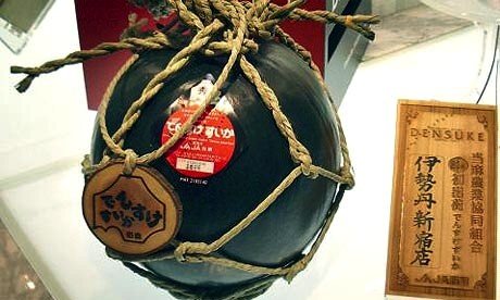 RARE Hokkaido Black Watermelon 10 Seed-$6,100 per Fruit