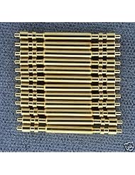 12 Spring Bars for Rolex Gold President 20 mm Watch Band