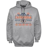 Syracuse Orange 2008 NCAA National Lacrosse Champions 10 Time Champs Ash Hoody Sweatshirt