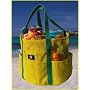 Saltwater Canvas Whale Beach Bag (Yellow)