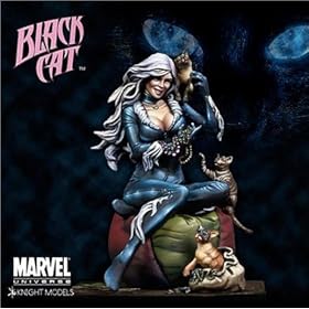  Marvel Comics Premium Miniatures: Black Cat (72mm)