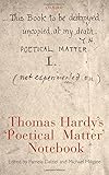 Thomas Hardy's 'poetical matter' notebook
