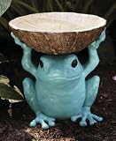 Tropical Frog Birdbath
