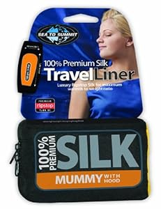 Sea to Summit 100% Premium Stretch Silk Liner (Traveler w/Pillow Case 88