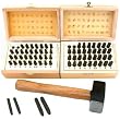 73 Letter Number Punches Hammer Jewelers Stamping Tools