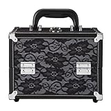 Caboodles Black Lace Train Case