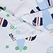 Labebe Hessie Series Baby Bandana Drool Bibs, Unisex 10-pack Absorbent Cotton, Cute Baby Gift for Boys & Girls infant (A-J)