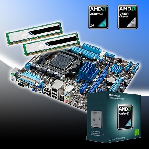 Amd Quad Core 640 3.0ghz Cpu - Asus M5a78l-m Lx Motherboard - 8gb Ddr3 1333mhz Bundle Bu097 Picture