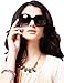 VIVIENFANG Elegant GLOSSY Fashion Oversized Polarized Sunglasses for Women P1981
